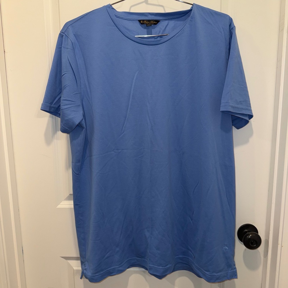 Brooks Brothers Supima Cotton T-Shirt Mens XXL Blue Short Sleeve Golden Fleece